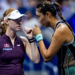 Serena and Venus Williams knocked out of US Open women’s doubles by Maya Joint, Hao-Ching Chan