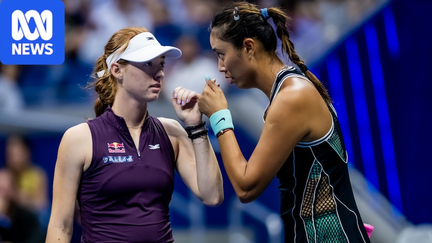 Serena and Venus Williams knocked out of US Open women’s doubles by Maya Joint, Hao-Ching Chan