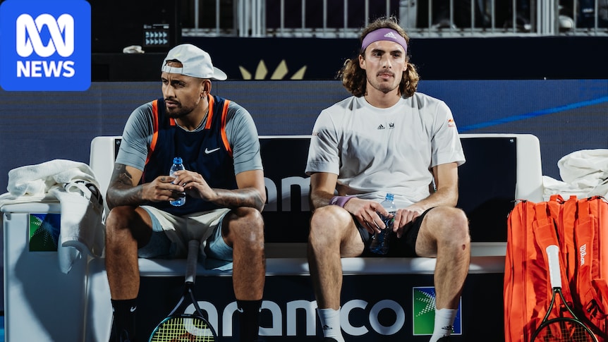 Stefanos Tsitsipas says Nick Kyrgios’s suspension for drug use was ‘pretty much expected’