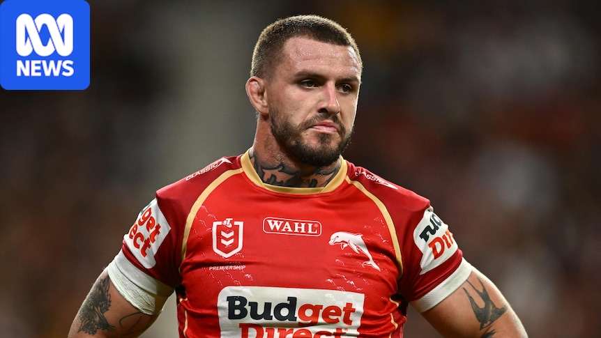 Retiring Dolphin Ray Stone lauded for toughness ahead of NRL preliminary final against Roosters