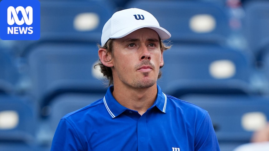 Alex de Minaur falls in straight sets at US Open