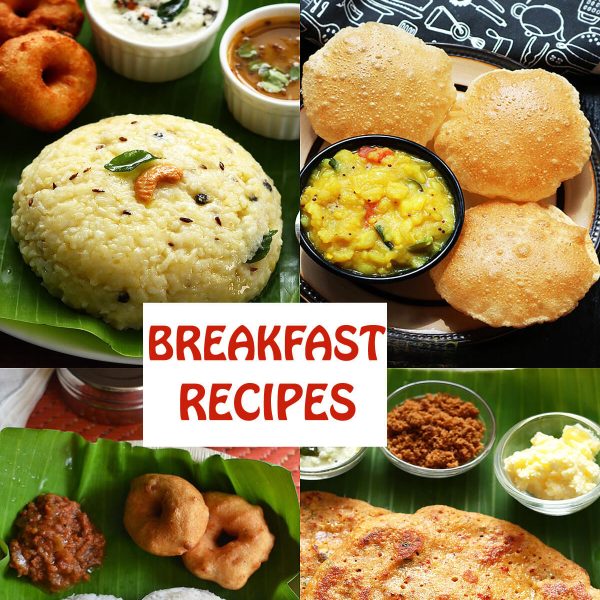 Breakfast Recipes – Sharmis Passions