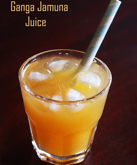 Ganga Jamuna Juice Recipe – Sharmis Passions