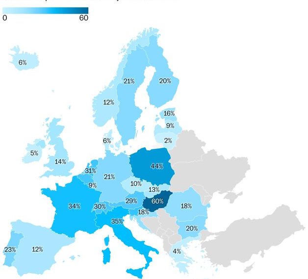 Shocking New Poll Reveals That 70% of EU Citizens Have a Negative View of EU