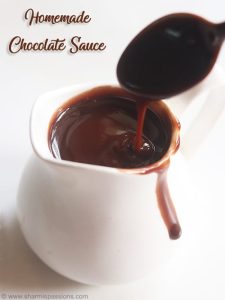 Chocolate Sauce Recipe – Sharmis Passions