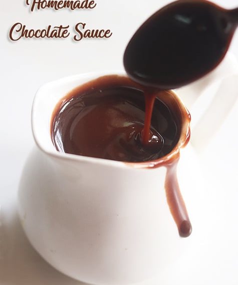 Chocolate Sauce Recipe – Sharmis Passions