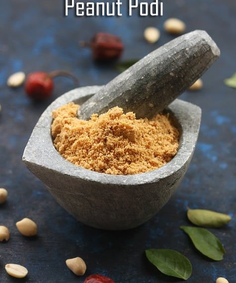 Peanut Chutney Powder Recipe – Sharmis Passions