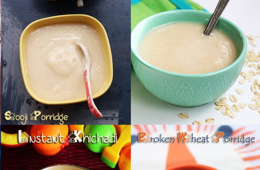 Porridge Recipes for Babies – Sharmis Passions