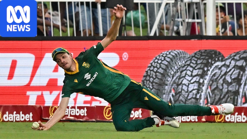 Remarkable Marco Jansen catch helps South Africa survive Mitch Marsh blitz in first ODI against Australia