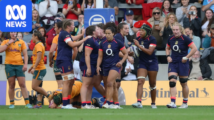 Australia’s Wallaroos lead at half-time but lose 48-15 to England as Roses win streak continues