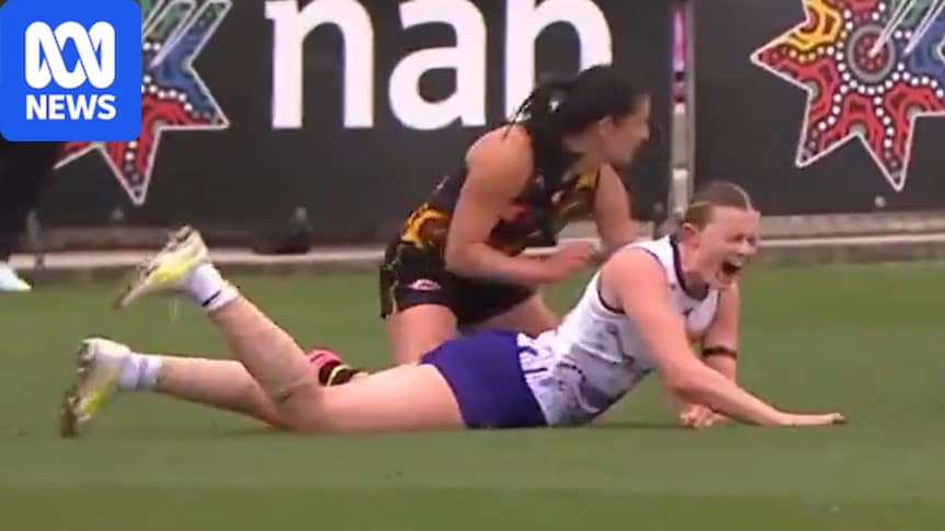 AFLW results: Fremantle star Mim Strom turns ruck coach after shoulder injury