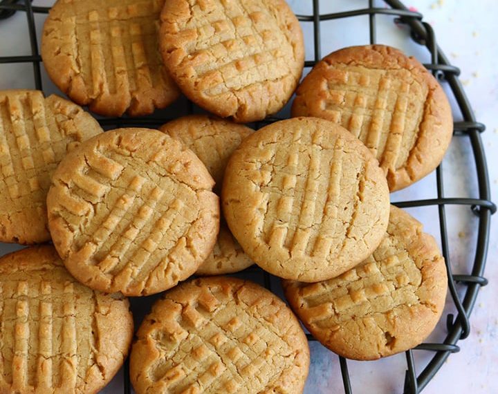 Peanut Butter Cookies Recipe – Sharmis Passions