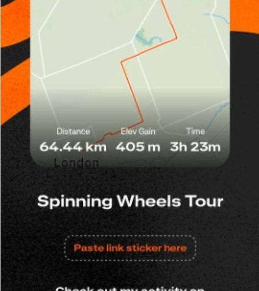 The Spinning Wheels Tour, London to Stratford, with wind and a trumpet fanfare – FIT IS A FEMINIST ISSUE