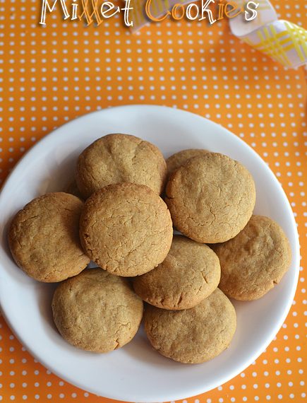 Millet Cookies Recipe – Sharmis Passions