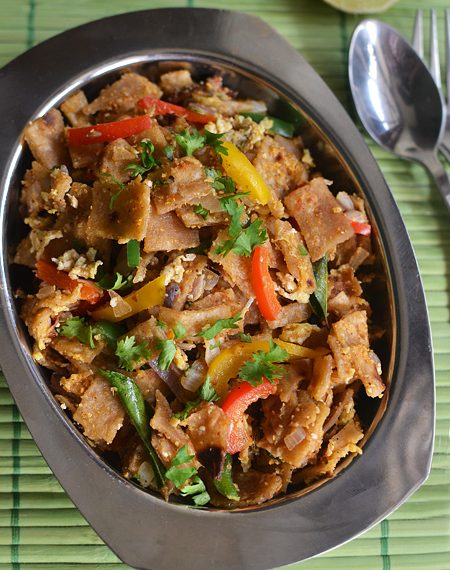 Kothu Chapathi Recipe | Hotel Style Kothu Chapathi