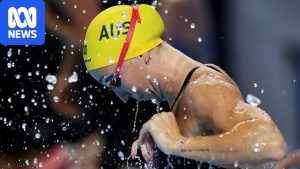 After finally beating Katie Ledecky, swimmer Lani Pallister&hellip;
