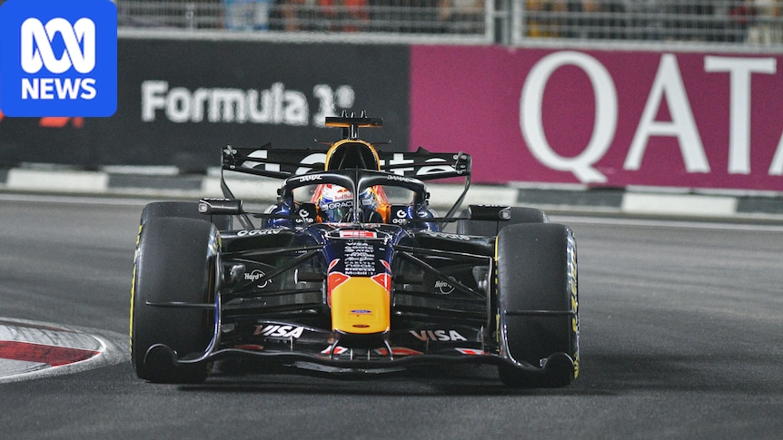 Max Verstappen takes pole for Singapore F1 sprint race, Oscar Piastri fourth