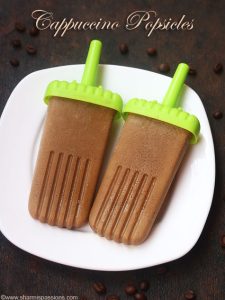 Cappuccino Popsicles Recipe – Sharmis Passions