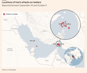 IRGC and Ansar Allah Fire Away At Tankers, Oil Facilities