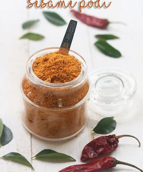 Ellu Podi Recipe | Sesame Powder Recipe