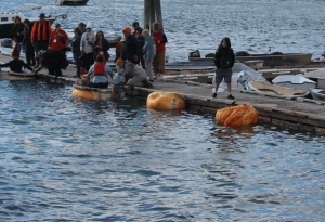 Nothing says October like pumpkin boat racing –&hellip;