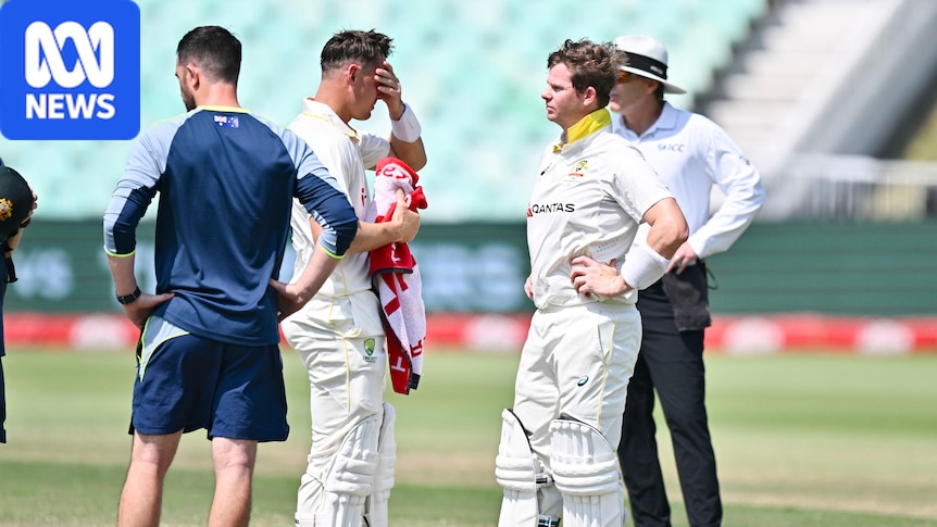 Steve Smith monitored for concussion after day four of first Test against South Africa